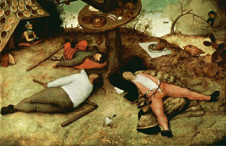 Das Schlaraffenland, Pieter Bruegel the Elder